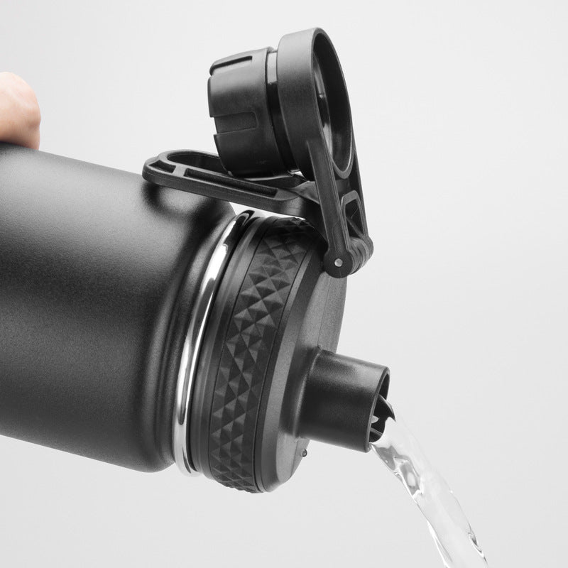 Bicycle Insulation Stainless Steel Water Cup - One Red Hill