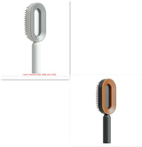 Self Cleaning Hair Brush For Women One-key Cleaning Hair Loss Airbag Massage Scalp Comb Anti-Static Hairbrush - One Red Hill