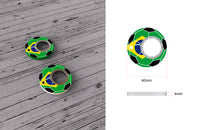 Creative Football World Cup Fidget Spinner Toy Keychain Hand Spinner Toy Finger Spinner Keychain Bottle Opener Kids Toy