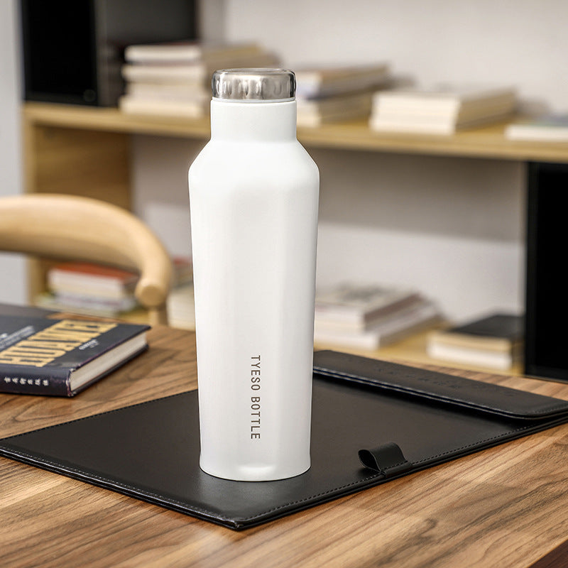 Stainless Steel Vacuum Flask Water Cup Outdoor Sports Water Bottle - One Red Hill