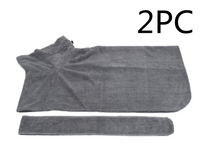 Absorbent Pet Bathrobe With Waist-wrapped Microfiber - One Red Hill
