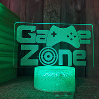 Small Night Light Touch Remote Control Cracked LED - One Red Hill