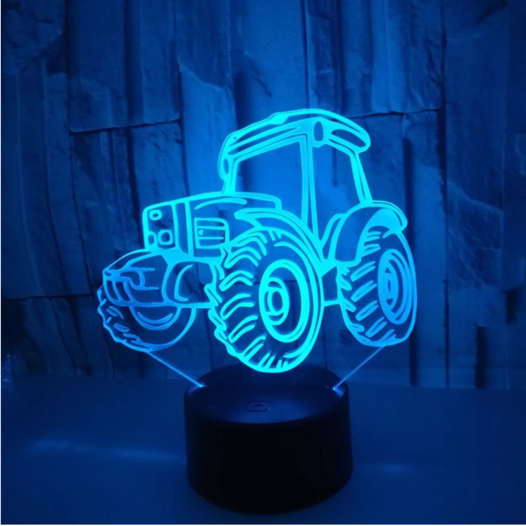 Colorful Touch Remote Control LED Visual Light - One Red Hill