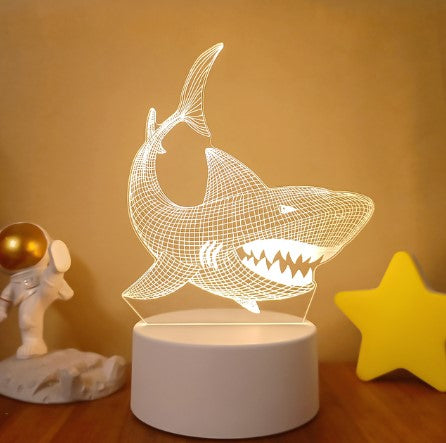 3D Lights Colorful Touch Remote Control LED Visual Lights - One Red Hill