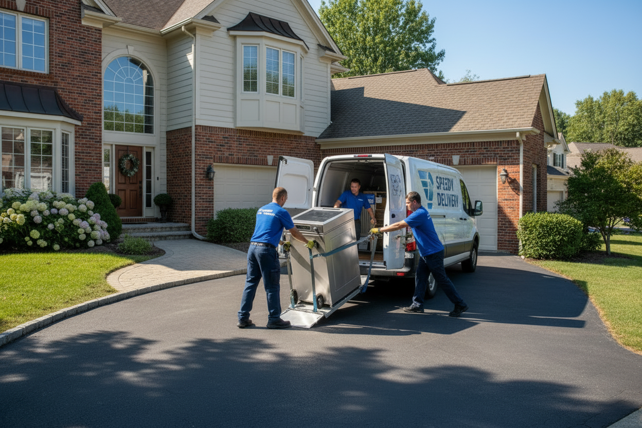 Pick-Up / Delivery - One Man & One Van - One Red Hill
